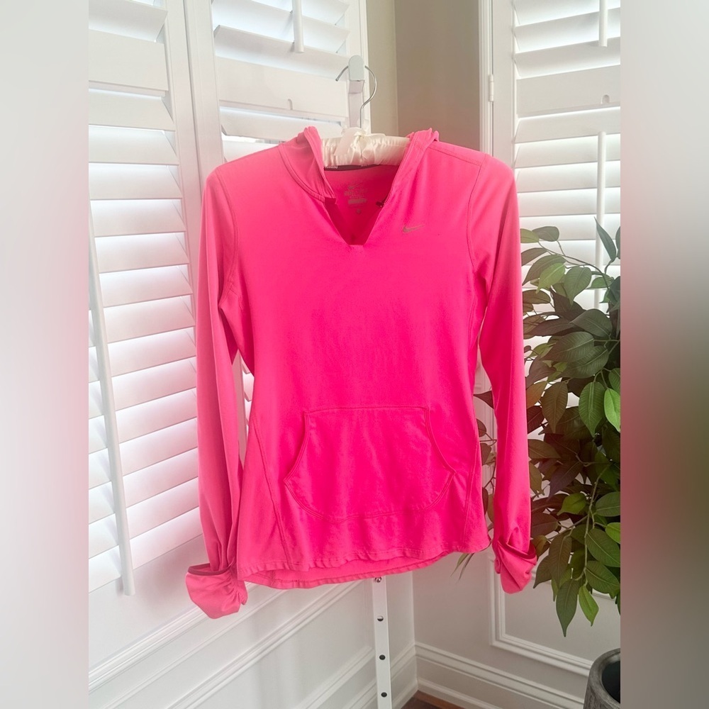 Nike Women’s Dri-Fit Long-Sleeve Running Hoodie Size Small